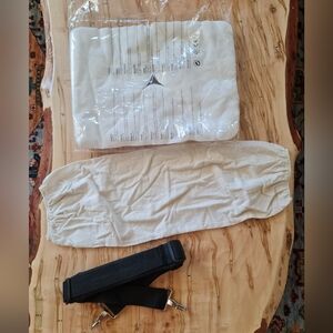 Masseuse Items Flannel Knee Pillow Protecter New Pack Face Guards Carrying Strap